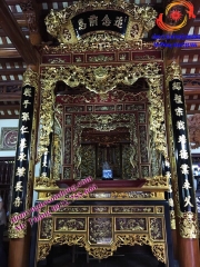 Bàn thờ ô xa cho gian thờ gia tiên