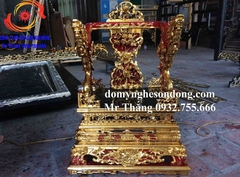 Ỷ thờ cho gia tiên sơn son thếp vàng