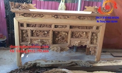 Bàn thờ thờ ô xa gỗ mít