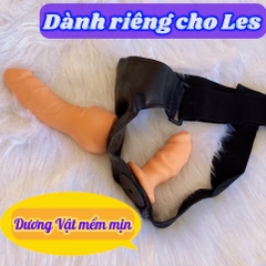 Dương vật giả có dây đeo 2 đầu dành cho Les thích cảm giác mạnh