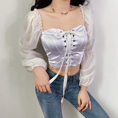 áo croptop dài tay