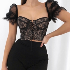 áo croptop ren