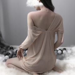 Đầm ngủ ren tay lỡ sexy