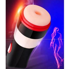 Cốc thủ dâm 2 khoang lưỡi liếm rên la tỏa nhiệt kích thích