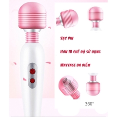 Chày rung mini sạc pin 12 chế độ Massage âm đạo