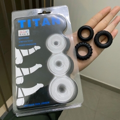 Set 3 vòng đeo dương vật Baile Titan