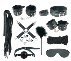 Set trói 10 món BDSM bạo dâm dụng cụ kích thích cho các cặp đôi