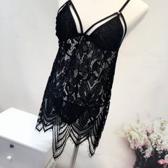 đầm ngủ màu đen