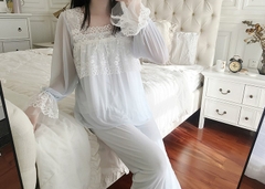 pijama xanh