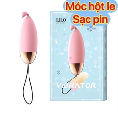 Trứng rung không dây hình móc rung chạm điểm G