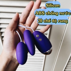 Trứng rung tình yêu 1 đầu và 2 đầu sextoy thủ dâm nam nữ