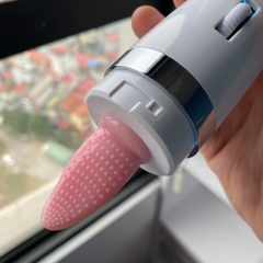 Chày rung massage âm đạo màn hình LED có lưỡi liếm gai