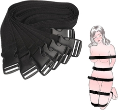 Đồ chơi SM bộ 7 dây trói quanh người bạo dâm