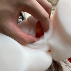 Búp bê tình dục da trắng mông to bướm múp Buttocks