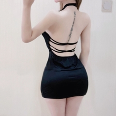 Váy ngủ cuốn cổ hở lưng