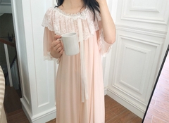 Váy ngủ bánh bèo cổ 1 tầng