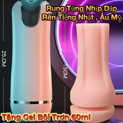 Cốc thủ dâm sang trọng rung và rên trong từng nhịp dập TẶNG TAI NGHE