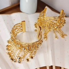 Vòng tay mông cổ bạc vàng