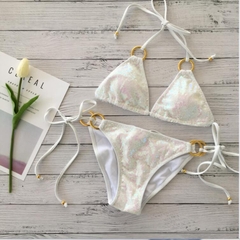 bikini kim sa màu trắng