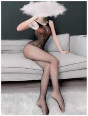 Đồ ngủ Cosplay bó sát Bodystocking khoét lưng