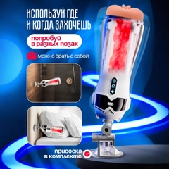 Âm đạo giả gắn tường Secret Cat rung rên mút kết nối Bluetooth