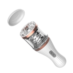 Âm đạo giả tự động Dibe xoay đảo chiều phát âm thanh rên la