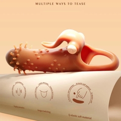 Bao cao su đôn dên Octopus Tentacle Penis Sleeve có xúc tu gai nổi tăng kích thích