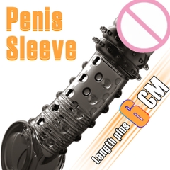 Bao Cao Su Đôn Rung Black Muscle Meleon Kéo Dài 19cm