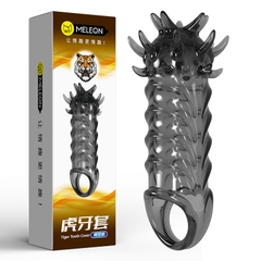 Bao cao su gai mềm Tiger Tooth Meleon Sleeve dương vật có gai kích thích