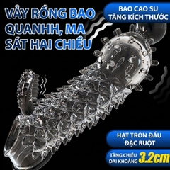 Bao cao su gai rồng Meleon rẽ nhánh có rung kích thích mạnh
