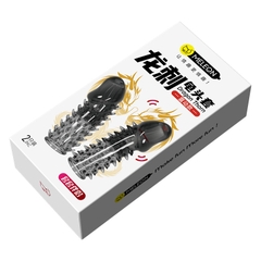 Bộ 2 bao đôn dên đầu khấc gai mềm rung Meleon Dragon Thorn