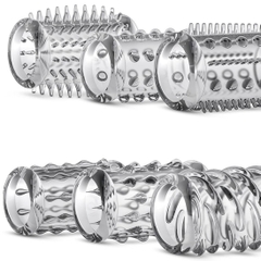 Bộ 6 bao đôn dương vật Silicone có gai gân núm tăng kích thước và khoái cảm