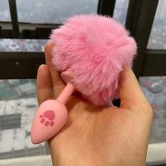 Butt plug đuôi thú nhiều màu lông mềm mịn cao cấp