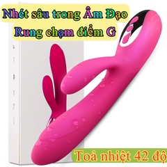 Dụng cụ massage âm đạo cầm tay tỏa nhiệt cao cấp