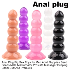 Chuỗi bóng hậu môn Silicon tháp trong suốt mềm dẻo