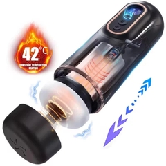 Cốc thủ dâm Doris thụt co bóp rung sưởi ấm phát âm thanh thổn thức