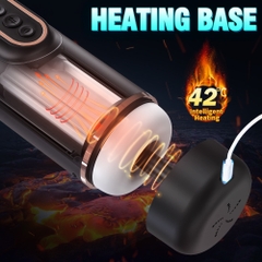 Cốc thủ dâm Doris thụt co bóp rung sưởi ấm phát âm thanh thổn thức