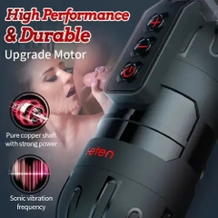 Cốc thủ dâm Leten Thunderstorm Grenade App rung cực mạnh hồng khít