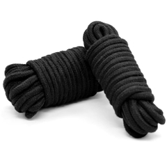 Dây Trói Bondage Shibari Cotton 10m Màu Đen - Dây Buộc Tình Dục Cao Cấp