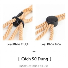 Dây trói SM còng tay còng chân có thể điều chỉnh