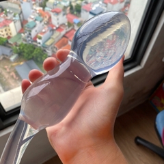 Dildo hai đầu dành cho Les massage điểm G và hậu môn cao cấp