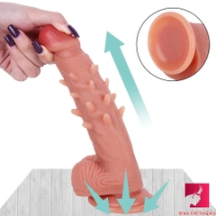 Dildo Rung Thụt Điều Khiển Từ Xa Có Gai Và Bi Silicon Cao Cấp