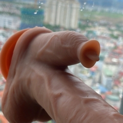 Dương vật giả điều khiển từ xa có lưỡi liếm rung ngoáy tỏa nhiệt