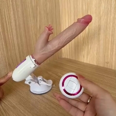Dương Vật Giả Tự Động 5 trong 1 Bú Liếm Rung Thụt Tỏa Nhiệt 42°C Điều Khiển Từ Xa