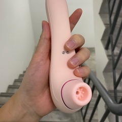 Máy rung âm đạo 2 đầu rung và hút kích thích nữ giới Electric Sucking Massager