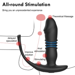 Máy Massage Tuyến Tiền Liệt Điều Khiển Qua App 3-in-1