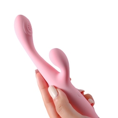 Máy Rung Rabbit Love Vibrator 2 Đầu Rung Mạnh Đa Tần Số Silicon Mềm