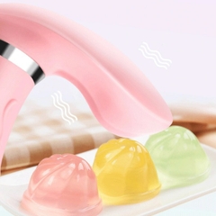 Máy rung thụt điểm G sưởi ấm điều khiển từ xa kích thích 2 điểm