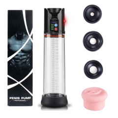 Máy tập dương vật Penis Pump tự động sạc pin tăng kích thước