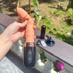 Máy thủ dâm tự động cho nữ 3 trong 1 rung thụt sưởi ấm 40 độ điều khiển từ xa